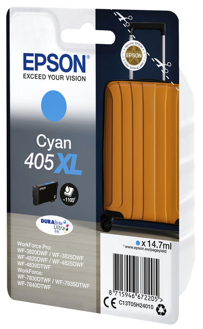 Epson - Inktcartridge 405xl t05h24 blauw | 8 stuks