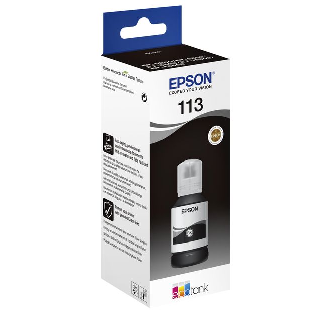 Epson - Nachfülltinte 113 EcoTank schwarz