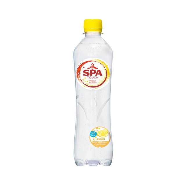 Spa Touch - WaterTouch prickelnde Zitrone PET-Flasche 500 ml | 6 Stück