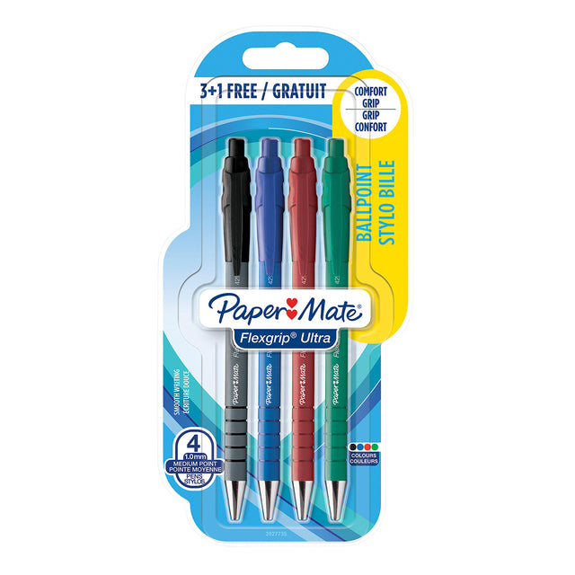 Paper Mate - Kugelschreiber Papermate Flexgrip Ultra M ass