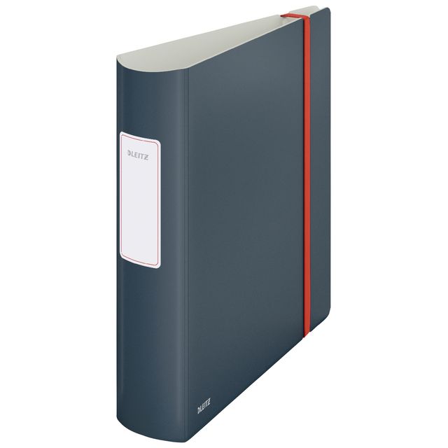 Leitz - Ordner Cozy Active 180° 82mm PP A4 samtgrau | 6 Stück