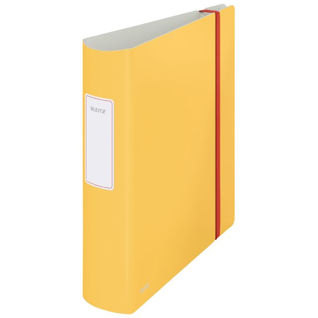 Leitz - Ordner Cozy Active 180° 82mm PP A4 warmgelb | 6 Stück