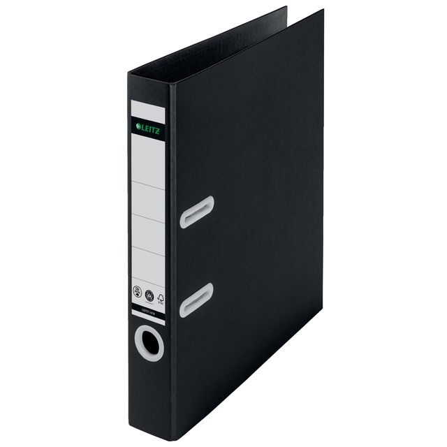 Leitz - Ordner Recycle 180° 50mm Karton A4 schwarz | 420 Stück