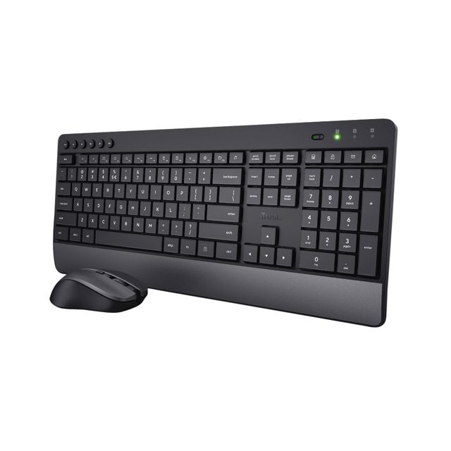 Trust - Tastatur Trezo Eco Comfort + Maus schwarz