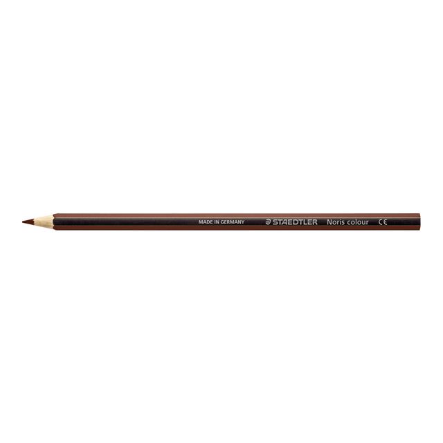 Staedtler - Buntstift Noris 185 van Dyke braun | 12 Stück