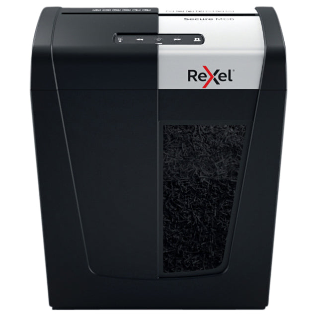 Rexel - Secure MC6 Aktenvernichter P5 2x15mm