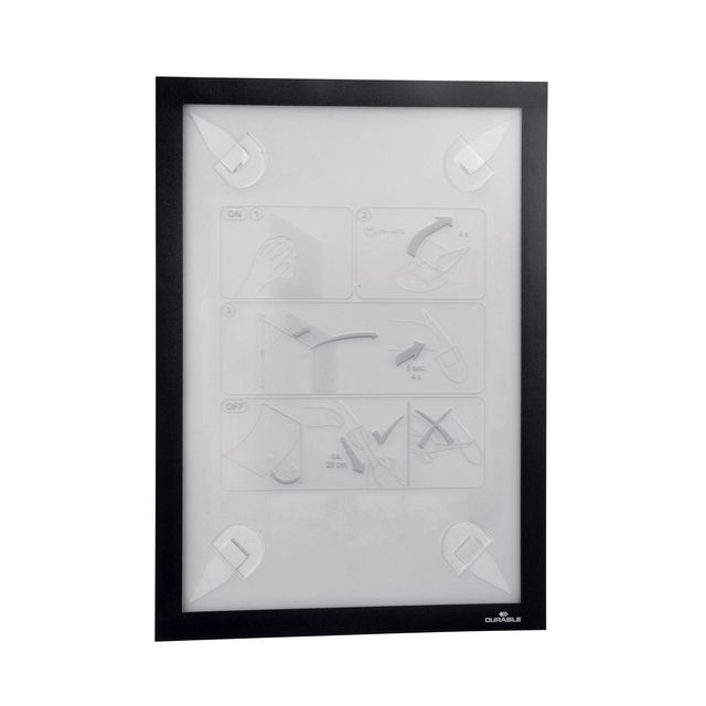 Langlebig – Duraframe 484301 A4 schwarz