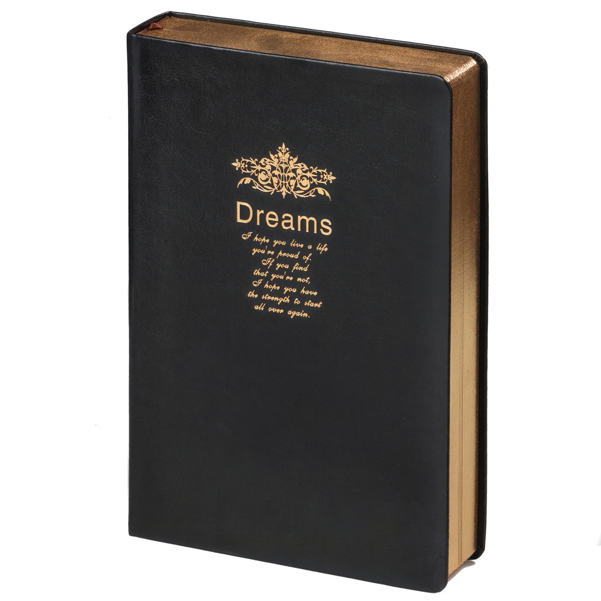 Kalpa - Notizbuch Dreams 214x145x40mm blanko schwarz