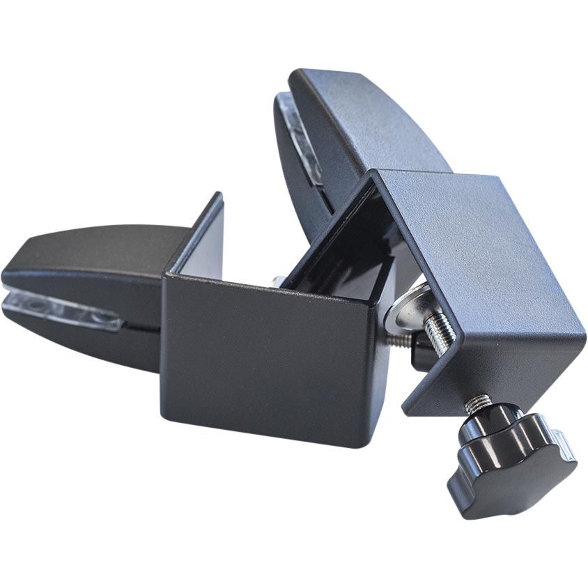 Smit Visual - Tischklemme aus Metall, schwarz, 2er-Set