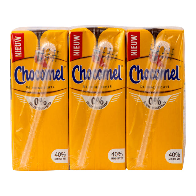 Chocomel - Schokoladenmilch 0% Zuckerzusatz 20cl