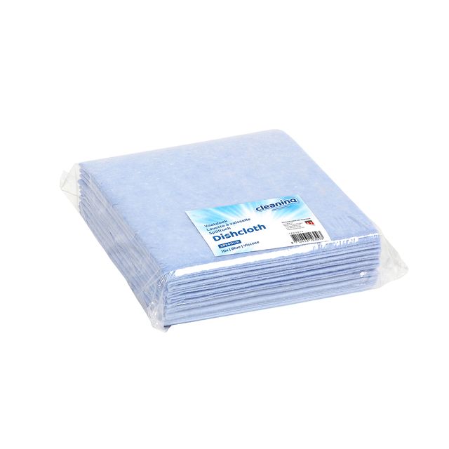 Cleaninq - Viskose-Arbeitstuch 38x40cm blau 10 Stück