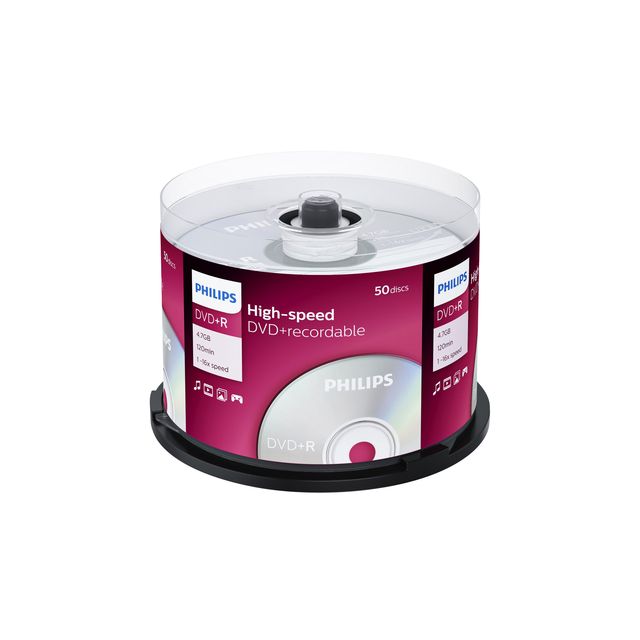Philips - DVD+R 4,7GB 16x SP 50 Stück