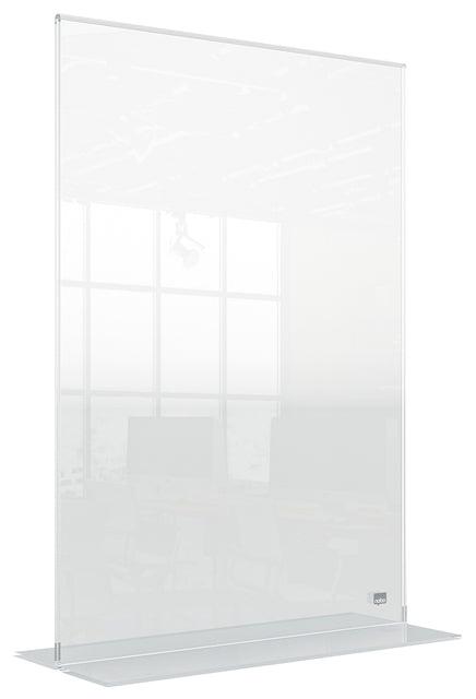 Nobo - Informationstafel Plus A3 Acryl freistehend