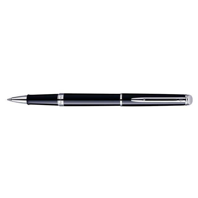 Waterman - Tintenroller Hémisphère schwarzer Lack CT fein