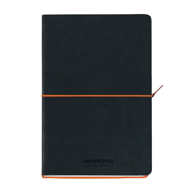 Aurora - Notizbuch Tesoro A5 192 Seiten liniert 80gr orange