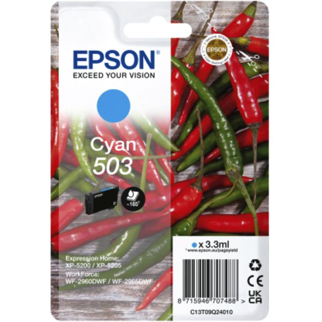 Epson - Tintenpatrone 503 T09Q24 blau