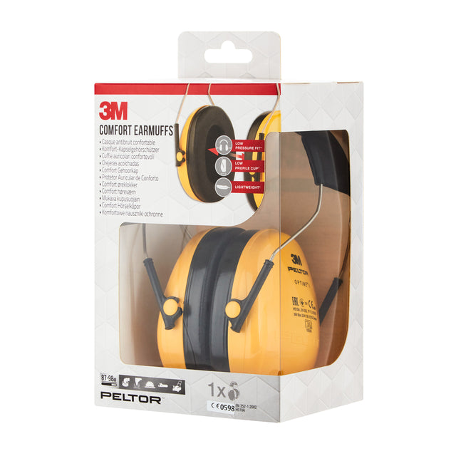 3M - Oorkap peltor optime comfort h510a (87-98db) | 6 stuks