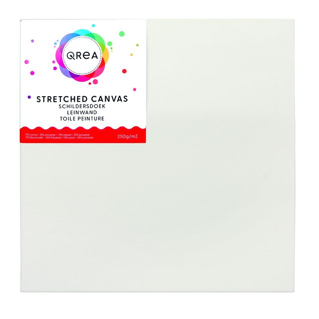 Qrea - Studioleinwand 30x30cm