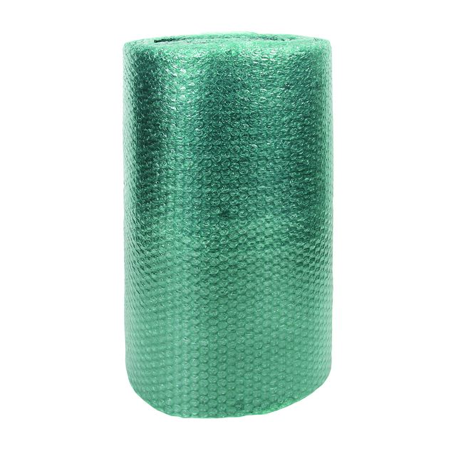 IEZZY - Luftpolsterfolienrolle 500 mm x 20 m, 100 % recycelt, grün