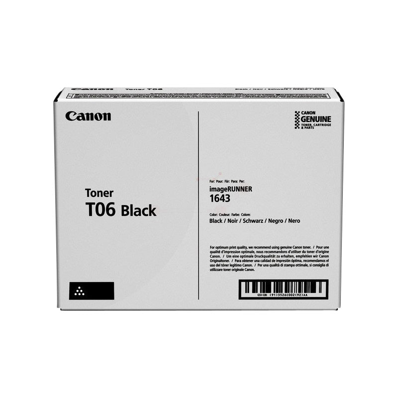 Canon - Tonerkartusche T06 schwarz