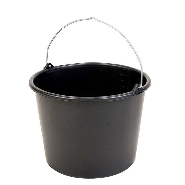 Quantore - Eimer 12 Liter schwarz
