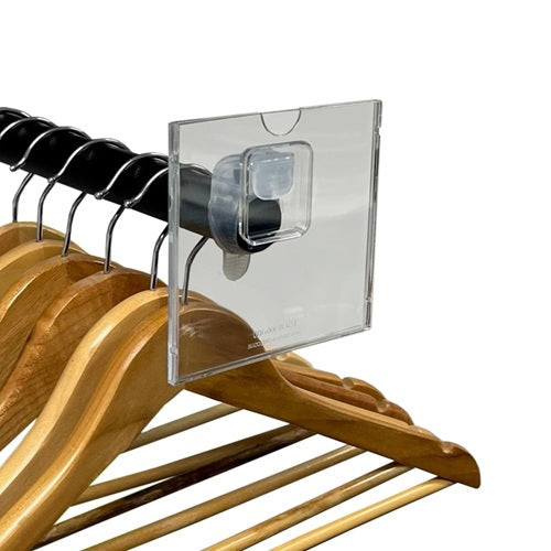 Klika - Vorderer Stiftkartenhalter 100x100mm auf Stange 13 Stück