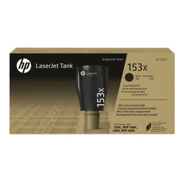 HP - Nachfülltoner W1530x 153x Schwarz
