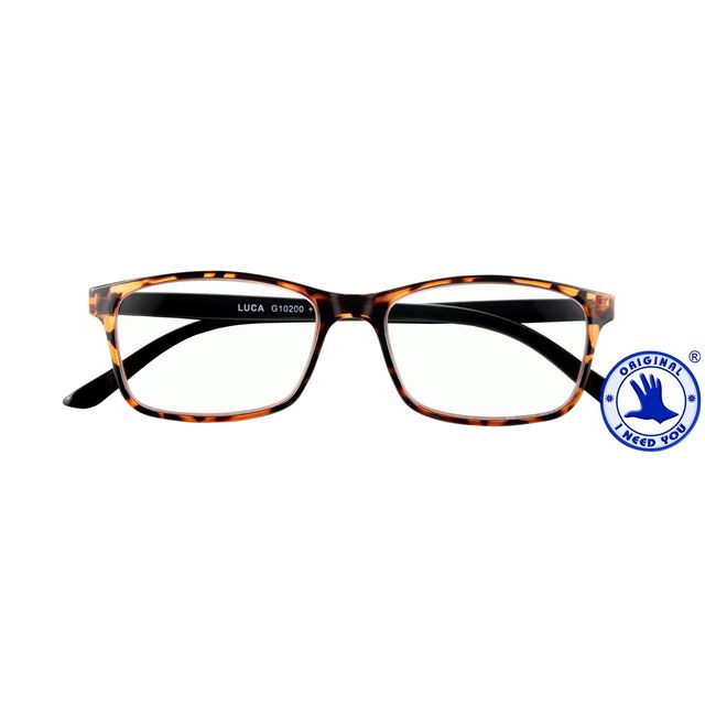 I Need You - Lesebrille +1,00 dpt Luca braun