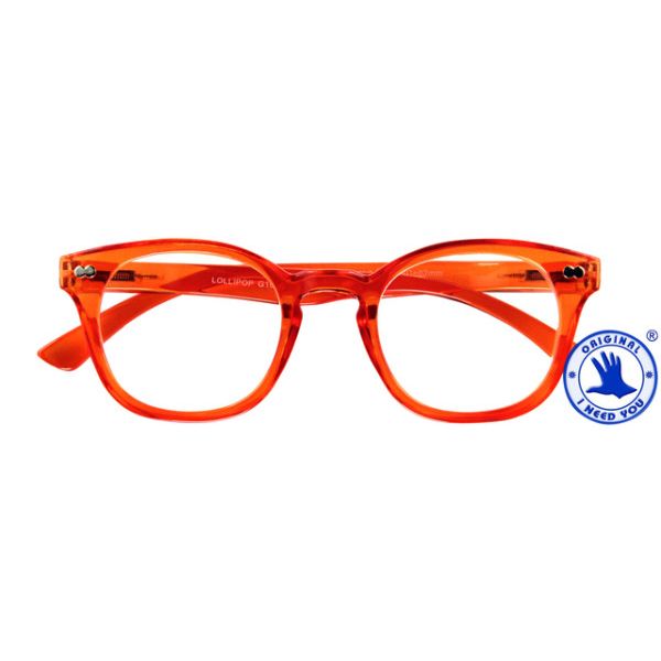I Need You - Lesebrille +2,00 dpt Lollipop orange