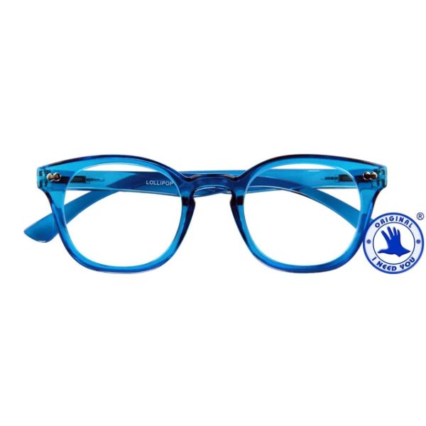 I Need You – Lesebrille +2,00 dpt Lollipop blau