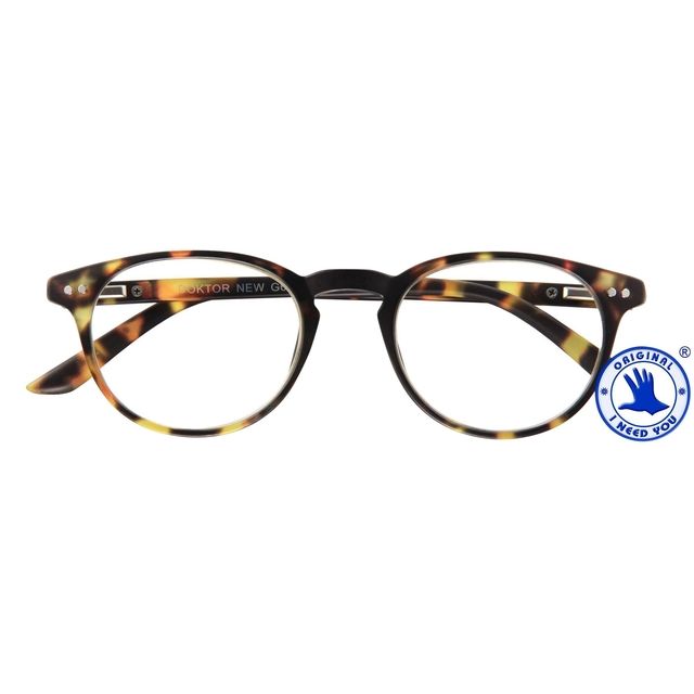 I Need You - Lesebrille +1,50 dpt Doctor New braun