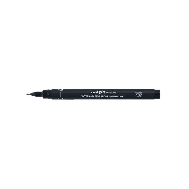 Uni-Ball - Fineliner Pin 1,2mm schwarz
