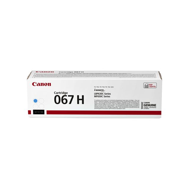 Canon - Tonerkartusche 067H blau