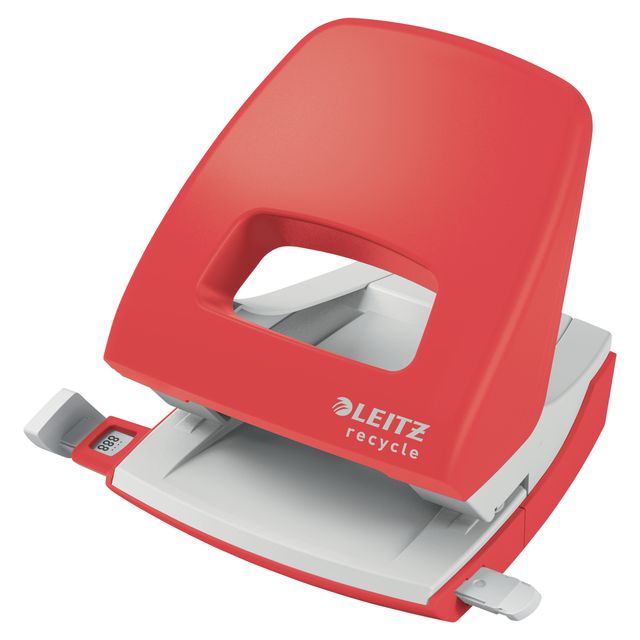 Leitz - Locher Nexxt Recycle 30 Blatt rot