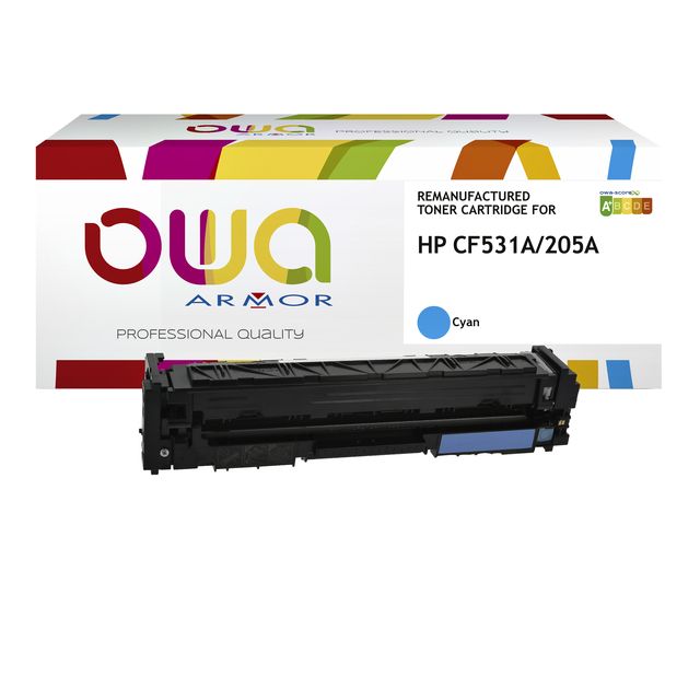 OWA - Tonerkartuschen-Alternative für CF531A blau