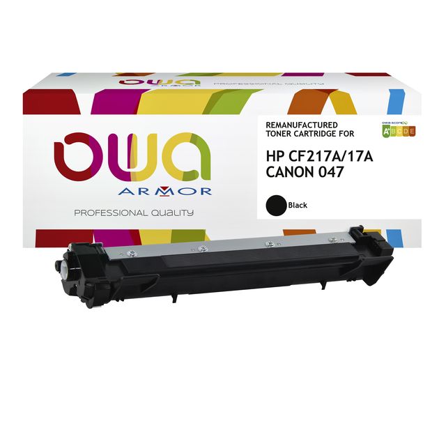 OWA - Tonerkartuschen-Alternative für CF217A schwarz