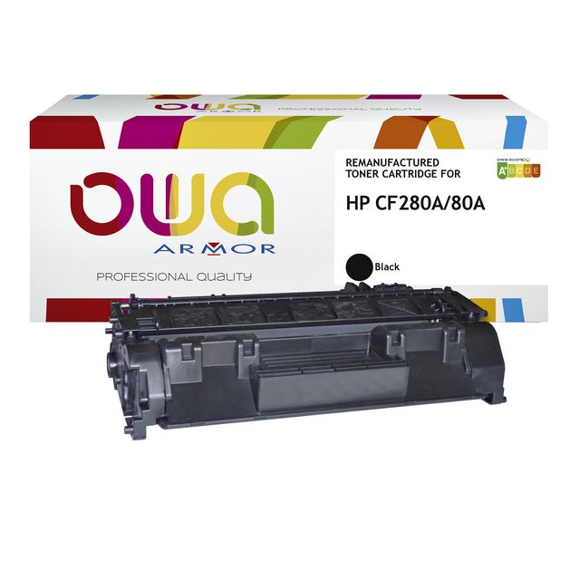 OWA - Tonerkartuschen-Alternative für CF280A schwarz