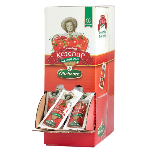 Oliehoorn - Tomatenketchup-Beutel 150x15ml 150 Stück