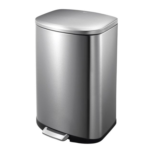 Eko - Treteimer aus 50-Liter-Edelstahl