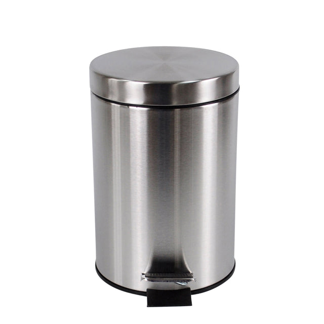 BRASQ - Treteimer 12 Liter Edelstahl