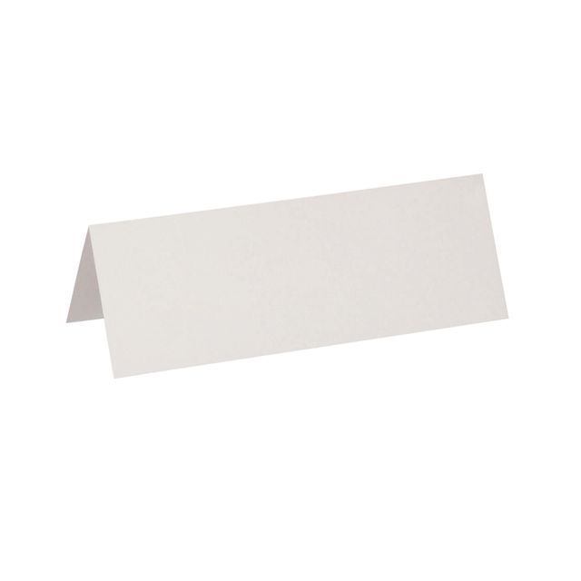 MAUL - Tischnamensschild aus Karton 21x7,5cm weiß 100 Stück