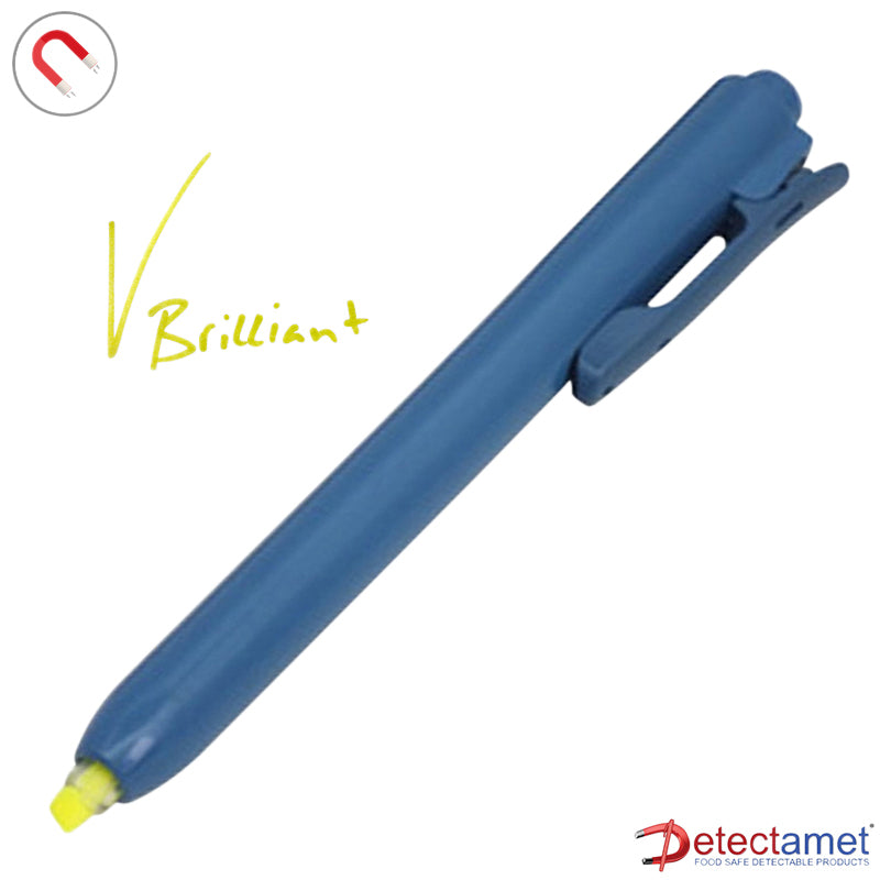 Detectamet - Textmarker-Erkennung anklickbar gelb | 5 Stück