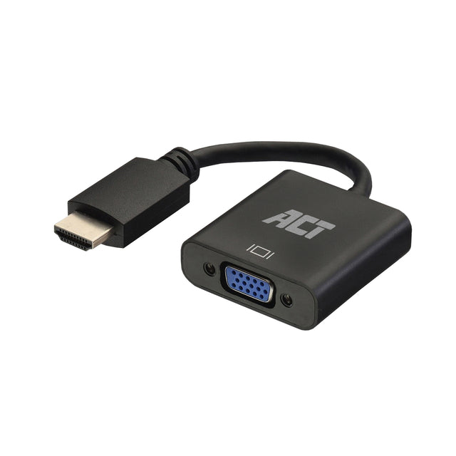 ACT - Adapter HDMI auf VGA mit Audio 0,15 Meter