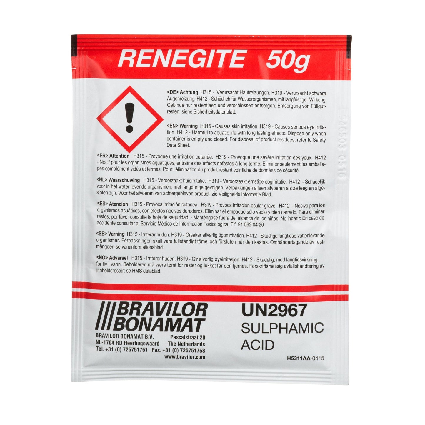 Bravilor Bonamat - Entkalker Renegite für Kaffeemaschinen