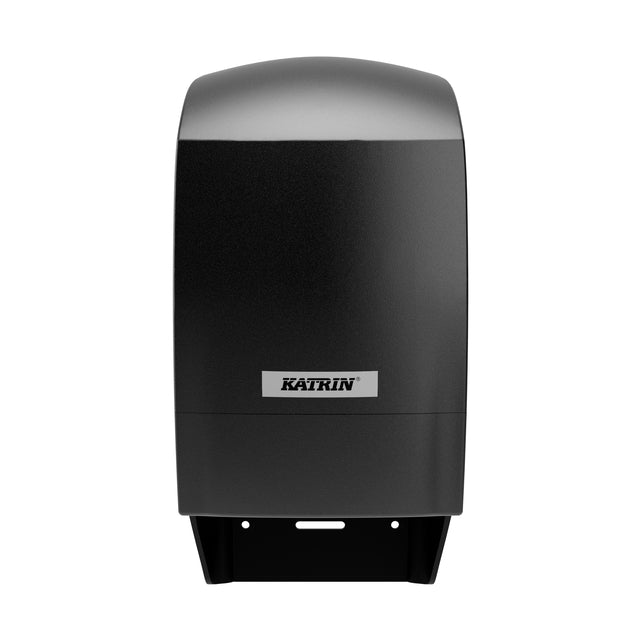 Katrin - Toilettenpapierspendersystem Rollenduo schwarz 77519