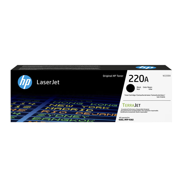 HP - Tonerkartusche w2200a 220a schwarz