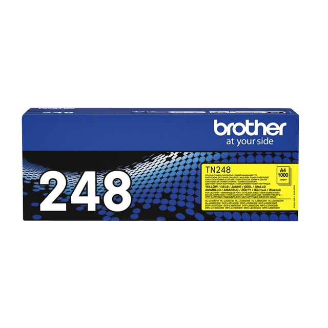 Brother - Toner tn-248y geel | 4 stuks
