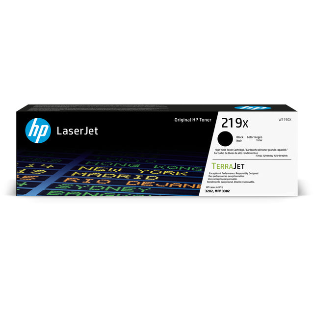 HP - Tonerkartusche W2190x 219x Schwarz