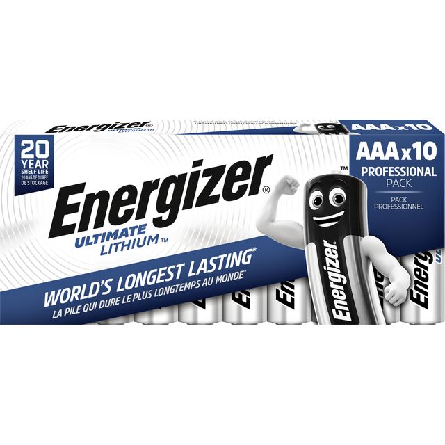 Energizer - Batterie e Lithium 10xAAA