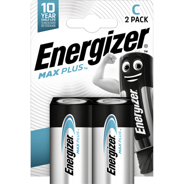 Energizer - Batterie Max Plus 2xC Alkaline
